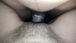 Horny stepsister rides stepbrother in wild pov action