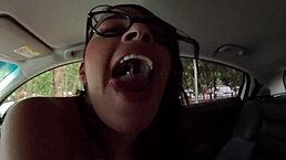 Curvy Lidi Ferrari Brings Security And Plays With Two Guys