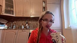 Russian Goddess Dominates with Dirty Talk and Long Nails