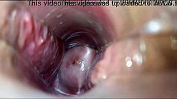 Intense Vaginal Orgasm Explored With Speculum In Detailed Session One