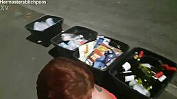 Brazen Kiwi Bitch Pissed On Publicly!