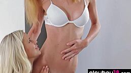 skinny teen licked by dido angel