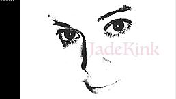 Kinky girlfriend got her face slapped with a big dick. Then cum was spit all over her!