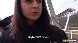 Stacy Sommers Catches Me Jerking Off on Tram!