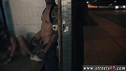 Petite blonde teen left behind at house soiree in trouble