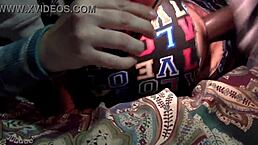 Stepsister cheated on her boyfriend, hooking up with stepbrother's college friend. Her tight, wet pussy made him explode inside, cum dripping down her ass.