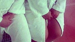 Cheating Wife Bangs Stranger Hard at the Sauna