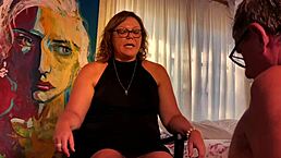 Dominatrix Mistress April brainwashes unworthy slave with intense domination