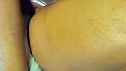 Is that city boy penetrating the exotic curvy black woman's fat pussy?