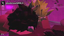 Look at these two fat cows getting their pussies wrecked and clothes torn while milking my cock