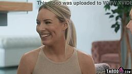 Stepdaughter Leana Lovings and Stepmom Bunny Madison Share in Hot Family Swap