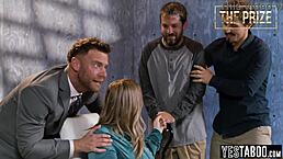 Curvy milfs feel excited fucking stepfamily for game show prize