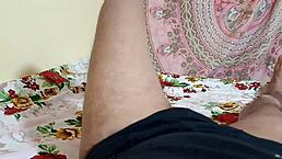 first time fucking, spit on me, indian married wife in bedroom and bathroom