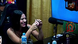 A Novinha Da Privacy Avaliou O Pau Do Ruan E Tirou A Roupa No Podcast Que Delícia - Luuh Barbosa - Podcast Púpum No Barraco Completo No Sheer - Red