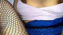 College girl cheats hard