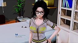 Exploring the harem hotel in episode 49