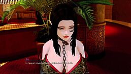 Exploring the harem hotel in episode 49