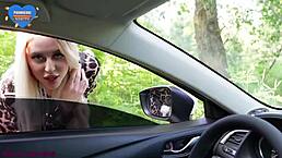 Met a stranger calling herself a dick hunter in the forest. She helped me cum hard!