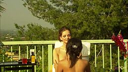 Small-Tits Lesbian Craves Her Friend During Outdoor Massage. Will She Give In?