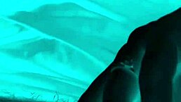 husband leaves wife with friend for beer, friend tricks her into big cock action