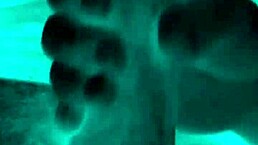 husband leaves wife with friend for beer, friend tricks her into big cock action