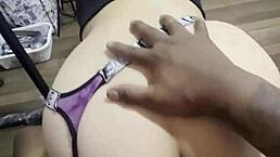 Found my sister-in-law alone at home, wanna join us now?