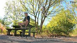 Porn picnic turned wild with sexy amateurs flashing natural tits outdoors. Them shorts didn’t stay on long in public, ya know!