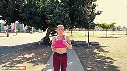 i'm a milf getting fucked by surprise by a mysterious man, screaming in this scream parody