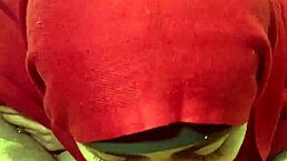 mia niqab's first homemade blowjob