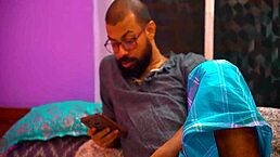 Stunning! Desi wife seduces husband for romantic anniversary sex in Hindi