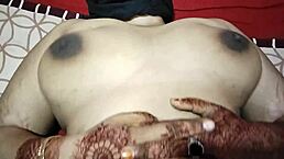 Indian Amateur Hot Chubby Aunty Gets Intense Creampie