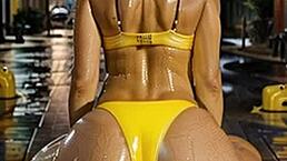 Riders in the storm - leather boots and outdoor ass fucking