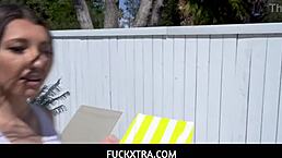 have you seen maya woulfe squirting for neighbor donnie rock? young teen's pussy and ass in pov action!