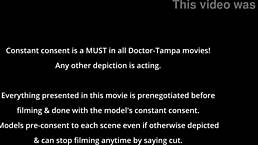 kendra heart undergoes her entrance physical at tampa university