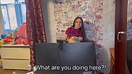 young wife caught anal performing on cam