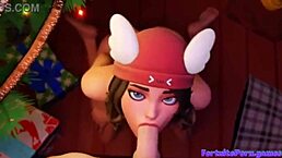 In the heat of Fortnite battles, a compilation showcases intense assfucking and blowjobs with big asses and tits on display. Muff diving and anal scenes add to the wild action.