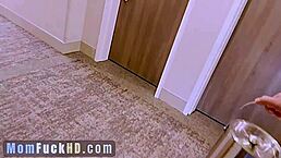 Caught my stepmom with a dildo in our shared room! Her lust exploded, craving my cock for raw banging and filling her up! 🔥