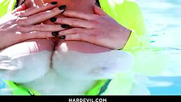 i can’t resist kianna dior’s poolside bj and titty fuck