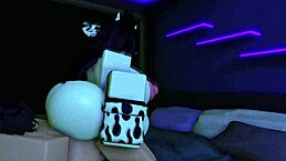 Fuck My Cow Slut Really Hard in Roblox Costumes! Suck That Big Cock Bent Over.