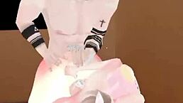 Katyqueenff, the hot Korean bb, in action