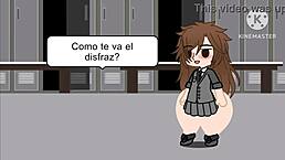 Me and my best friend pounded by huge cock in Gacha Club!