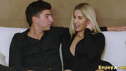 I, Miss Naughty, am flaunting my hook-up appeal as a horny housewife garglin man meat in the kitchen, enjoyin the hottest xxx porn