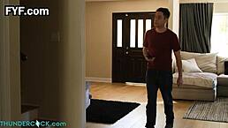 Hot milf Tia Cyrus, help my son by banging his bully!