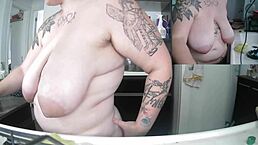 latina does dishes stark naked today