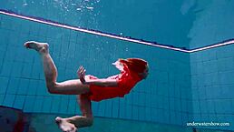 Avenna swims nude in the pool, so sexy! 😍