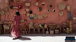 Is this indian milf angel constance teasing her curves or begging for more attention with those ripped clothes and undressing show