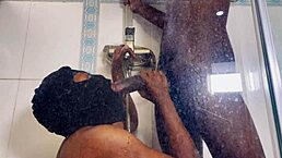 on your knees and gobble the monster cock down your throat then i bend you to the wall for the hardcore fucking