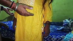 indian hot bhabhi fucks dever in doggy style with big ass fingering