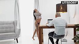 Capri Lmonde craves her first anal ride on WhiteBoxxx.