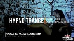 Sissy Bimbo Enters Hypnosis Trance In German